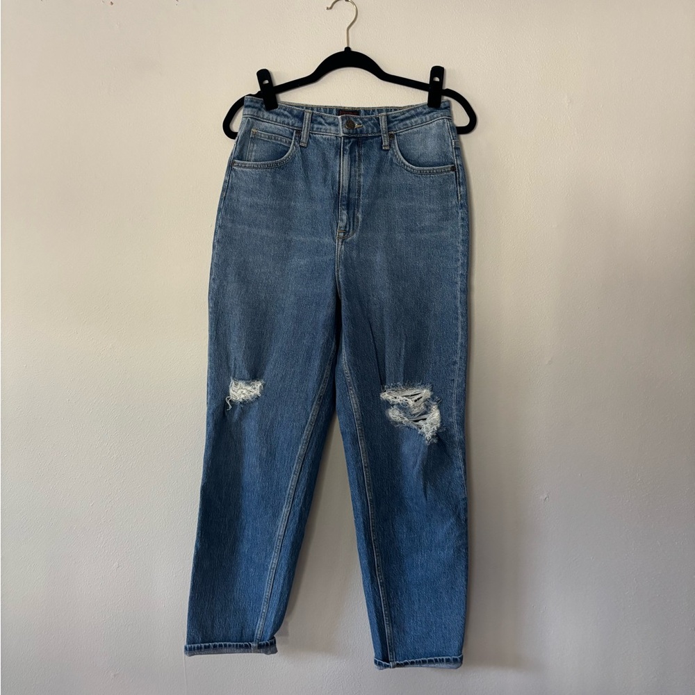 Lee Women's Straight Leg Blue Jeans